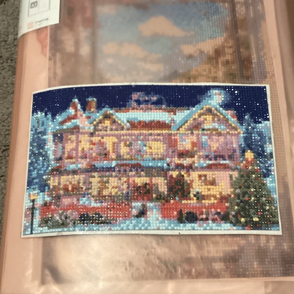 Festive Holiday Diamond Painting Kit